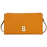  Bogner Damen Schultertasche Zürs Brid aus Leder Handtasche mit Reißverschluss