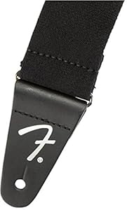 Fender SuperSoft Guitar Strap, 2in, Black