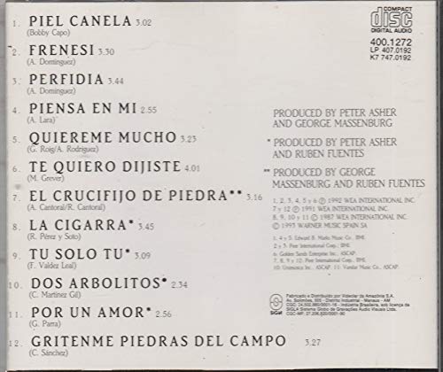 Linda Ronstadt - Cd Boleros Y Rancheras - 1987-1993