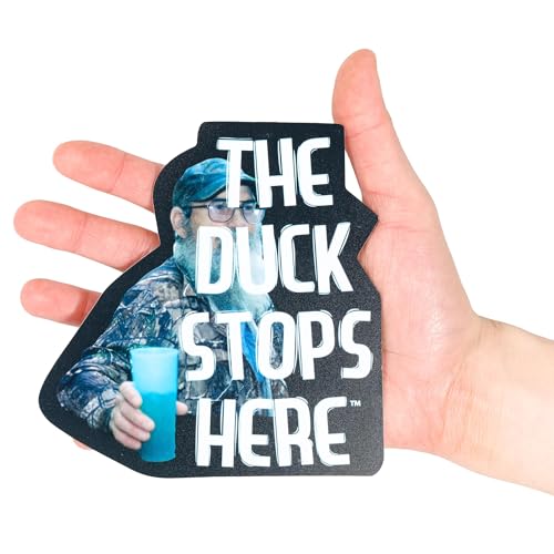 Imán Duck Dynasty The Duck Stops Here miniatura 4