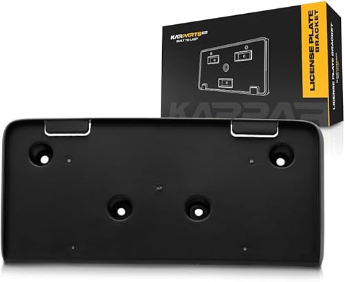 Soporte para placa de matrícula Chevy Equinox 2010 11 12 13 14 2015  Delantero  Negro texturizado  GM1068134  25798733