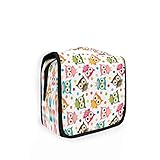 Multiusos: la bolsa de lavado se puede utilizar como bolsa de aseo de viaje/bolsa de lavado, almacenamiento en el hogar, necesidades, bolsa de cosméticos, bolsa de maquillaje, bolsa de colgar en la pared, para viajes, camping o negocios, etc.
