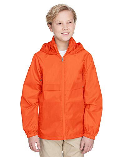 Team 365 Youth Zone Protect Lightweight Jacket L SPORT ORANGE