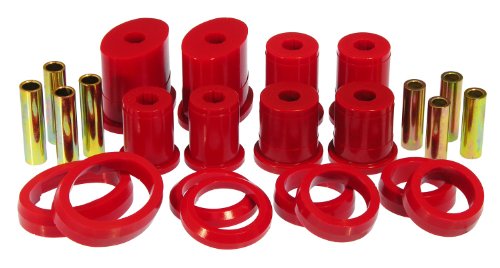 Image of Prothane 6-306 Red Rear Control Arm Bushing Kit
