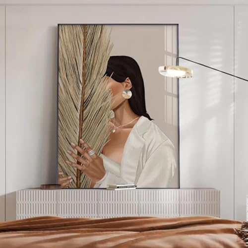 Peinture minimaliste toile dsdsgog inspirée par la nature et la femme