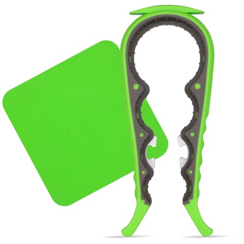 6-in-1 Adjustable Rubber Grip Jar Opener