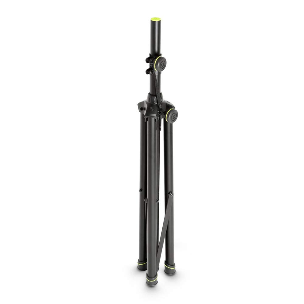 Gravity SP 5111 B - Supporto corto per casse da 35 mm, Alluminio Nero