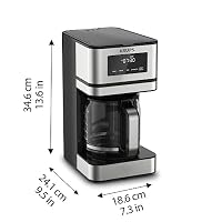KRUPS Programmable 12-Cup Drip Coffee Maker Machine with 3 Brew Strengths — image 7