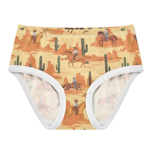 Wusikd Cowboys Girls' Underwear Cotton Girls Briefs Soft Toddler Underwear 2T - Main Image