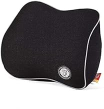 GiGi (G-1421 Memory Foam Car Neck Pillow Car Headrest,Head Pillow,Rest Pillow,Protect Neck (Black)