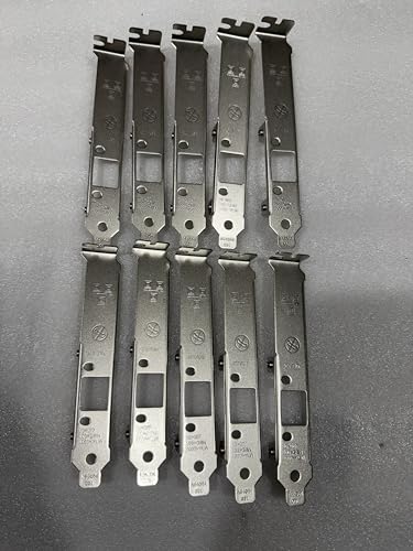 INTERWEB - Soportes de perfil completo para tarjetas de red Intel EXPI9301CT, PRO1000CT, PRO1000GT y PRO1000MT (paquete de 10 unidades) miniatura 1