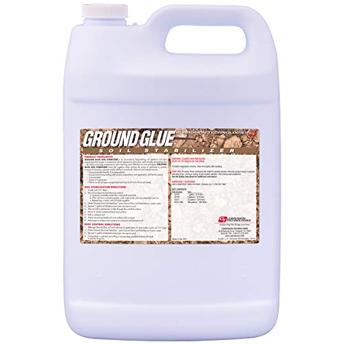 Corrosion Technologies Ground Glue Soil Stabilizer Dirt Road and Dirt Surface stabilizer and Erosion Control 1 Gallon (Treats 72 sq. ft.)