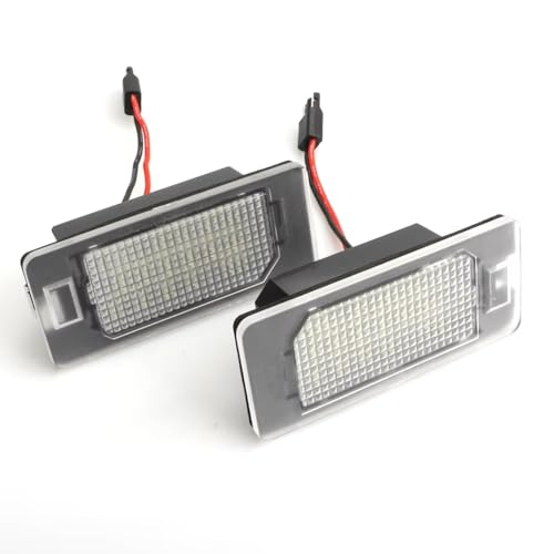 Iluminación matrícula vehículo Fiat 500X 2014-2019 bombilla trasera PZD0118 pack de 2