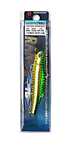 Bassday(�o�X�f�C) �o�C�u���[�V���� �����W�o�C�u 80ES 80mm 23g �n�C�g�z���S�[���h�O���[��BB HH155 ���A�[