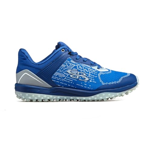 Boombah M2306501-01 RB/GY-11 Viper Pureknit Men'S Turf Royal/Gray thumb #4