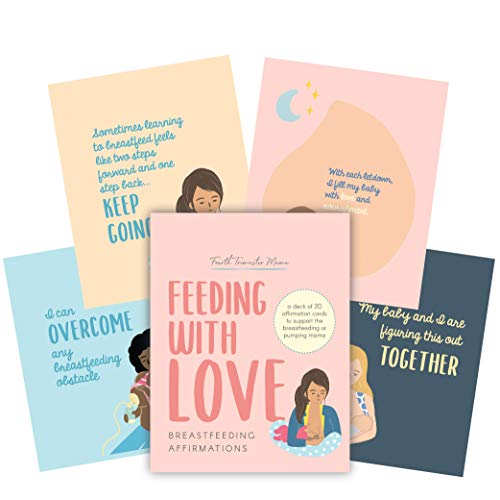 Image of Fourth Trimester Mama Breastfeeding Affirmations - A Deck of 20 Supportive Affirmation Cards for Nursing and Pumping Moms