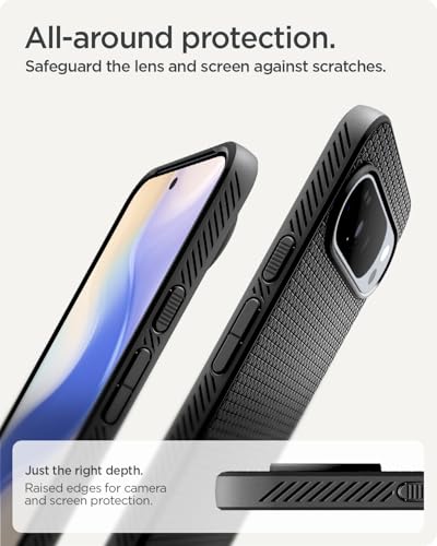 Image of Spigen Liquid Air for Google Pixel 10 Pro Case, Pixel 10 Back Cover (2025) - TPU｜Matte Black