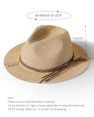 Sombrero Fedora para Mujer Protección Solar UPF 50+ miniatura 2