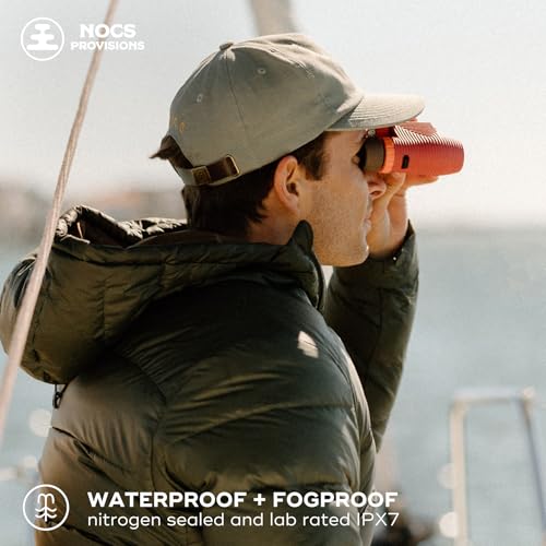 image for Nocs Provisions Standard Issue 10x25 Waterproof Binoculars, 10X Magnif