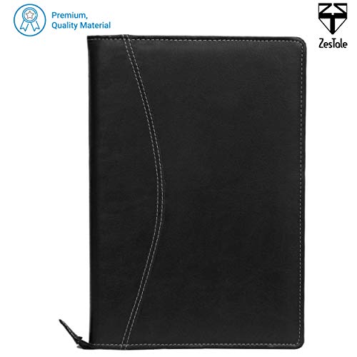 Image of ZesTale Faux Leather Professional Files and Folders | Certificate Document Folder | Certificates Folder | Leather File folders for documents | Folders with 20 Leafs