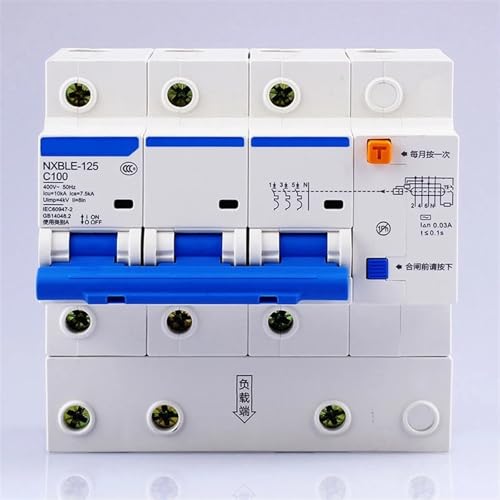 Disjoncteur NXBLE-125 3P éviter les coupures intempestives sur réseau AC230/400V 63A