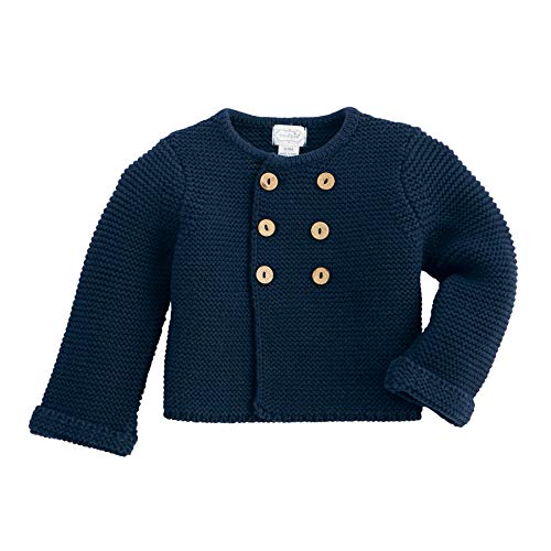 Mud Pie Boys  Baby Cardigan, Navy Blue, 3-6 Months