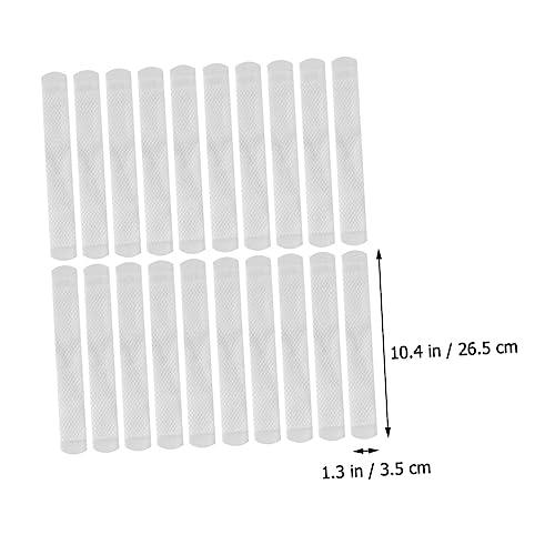 Baluue 20 Peças Adesivo Absorvente De Suor Para Almofadas Adesivas Para Suor Forro De Suor Gola Forr