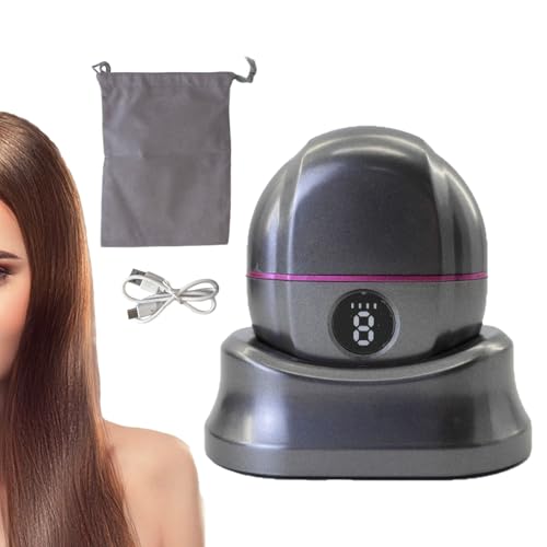 Plancha Para El Cabello Sin Cable,2 En 1 Recargable Sin Cable | Cepillo Alisador Para Cabello Corto - Para Pelo Largo Rizado Flequillo Estilizado En Bordes Belleza Mujeres Niñas Uso Diario Viaje Negoc
