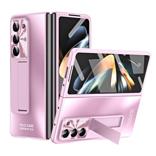 Coque Samsung Galaxy Z Fold6 Rose avec protège-écran et support intégré