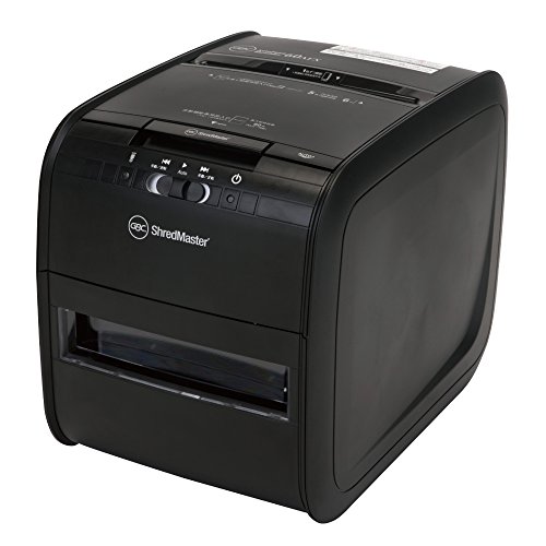 GBC シュレッダー 家庭用 小オフィス用 自動細断A4コピー用紙60枚 連続使用約6分 プラスチックカードも細断可能 ダストボックス15L オートフィード時約60枚収容 クロスカット オートフィードシュレッダ GSH60AFX ブラック GBC シュレッダー 家庭用 小オフィス用 自動細断A4コピー用紙60枚 連続使用約6分 プラスチックカードも細断可能 ダストボックス15L オートフィード時約60枚収容 クロスカット オートフィードシュレッダ GSH60AFX ブラック