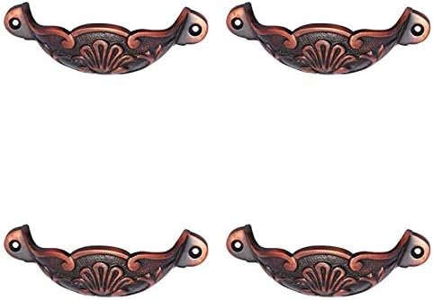 Adonai Hardware Hazo Decorative Brass Drawer Pull (Supplied as 4 Pieces per Pack)