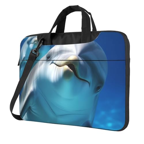 Sacoche pc portable dauphin pour le bureau et les cours