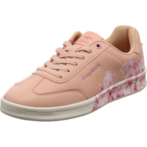 KangaROOS Femme K-Ten Flowers basket basse originale en tissu imprimé
