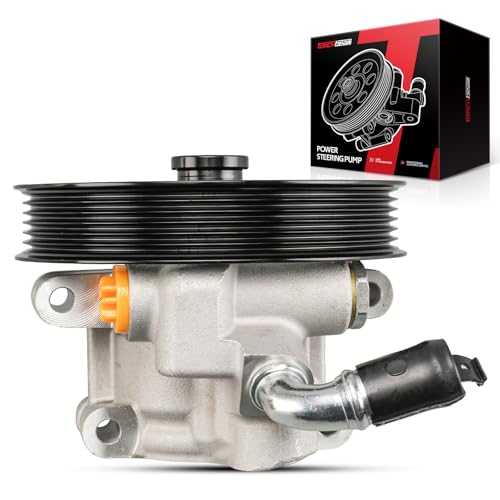 Torchbeam 20-373P1 Power Steering Pump with Pulley for 2008-2010 F-250/F-350 Super Duty 5.4L, OE# 7C3Z3A674A