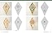 Chip Carved Christmas Ornaments: 46 Patterns with Infinite Variations (Fox Chapel Publishing) Ready-to-Use Full-Size Designs for Festive Holiday Chip Carvings, with a Step-by-Step Beginner's Project