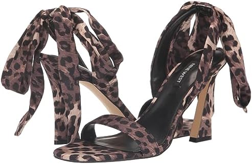 Nine West Women's Kelsie Heeled Sandal, Leopard 210, 7 | Image 6