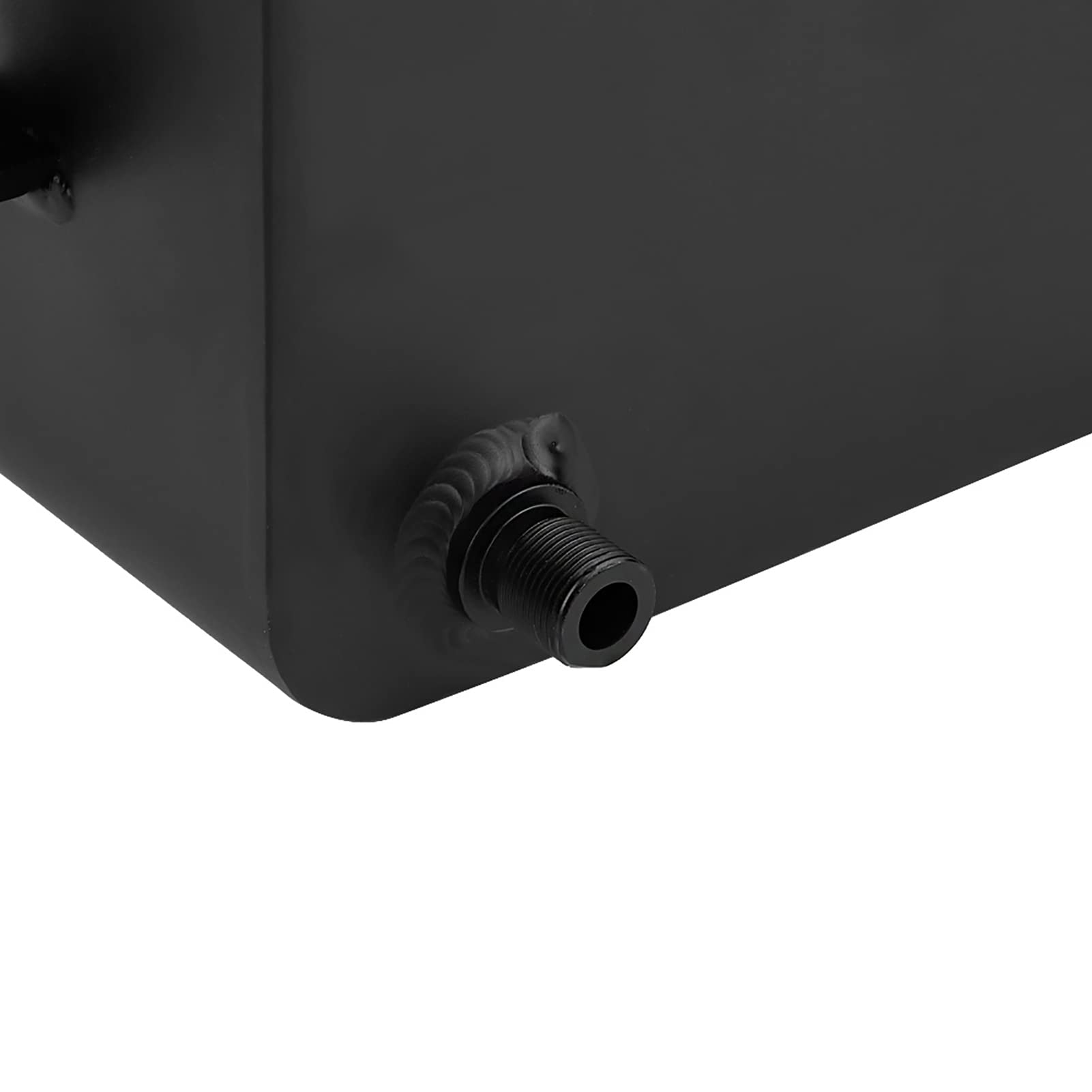 Uniwersalny aluminiowy zbiornik wyrównawczy płynu chłodzącego |Zbiornik przelewowy 2,5 l z nakrętką |Wysoka temperatura i wyzwanie |Pasuje do chłodnicy/intercoolera/płynu do
