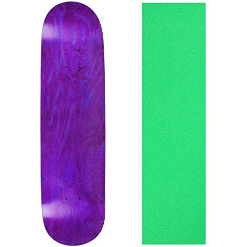 Moose Blank Skateboard Deck - Stained Purple - 8.0