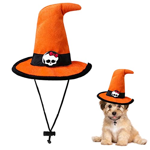 Chapéus do gatinho do Dia das Bruxas,Chapéu de Halloween chapéus de bruxa para animais de estimação