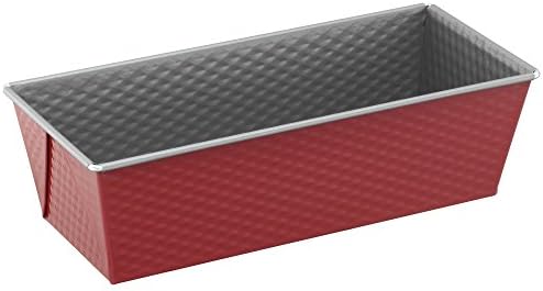 Kaiser Classic Plus forma do pieczenia 25 cm, forma do ciasta królewskiego z powłoką zapobiegającą przywieraniu, forma do ciasta, chleba, równomierne brązowienie, czerwona