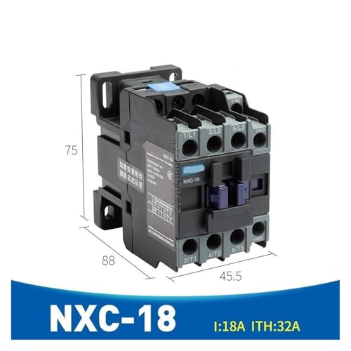 Contacteur électromagnétique NXC-18 110V inverseur de source industriel