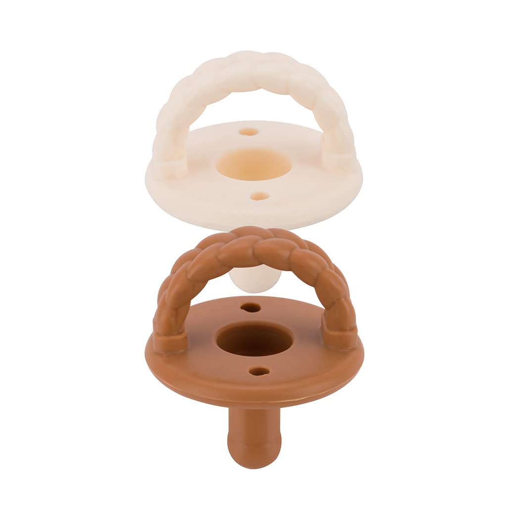 Itzy Ritzy Silicone Pacifiers for Newborn Sweetie