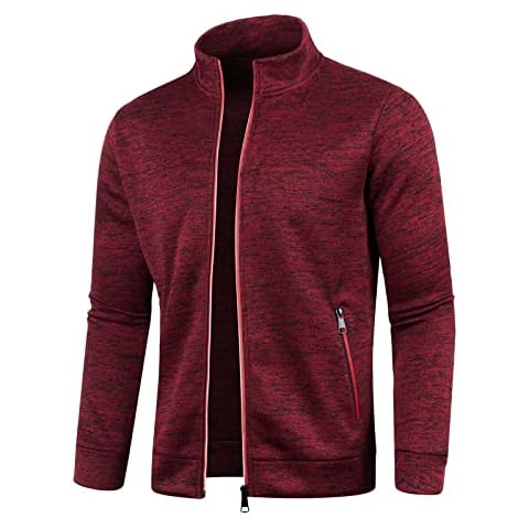 Men's Lightweight Full Zip Cardigan Jacket Cover