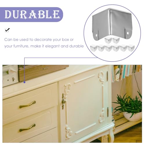 Protection d'angle pour boîte en fer argenté Mobestech x10