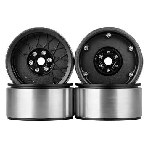 Pneus RC 2,2" à moyeu métallique premium pour crawler 1/10 robustesse et précision