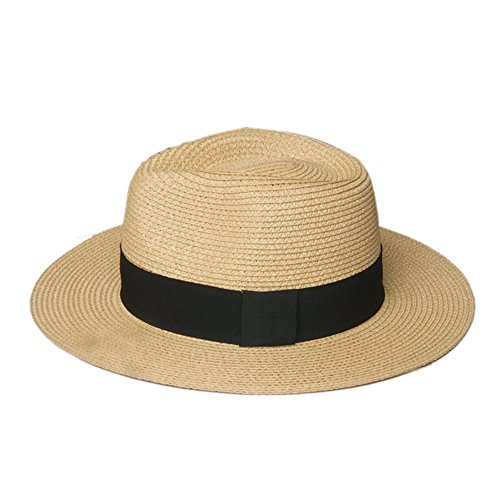 Paladoo Women Wide Brim Straw Beach Sun Hat UPF50+Summer