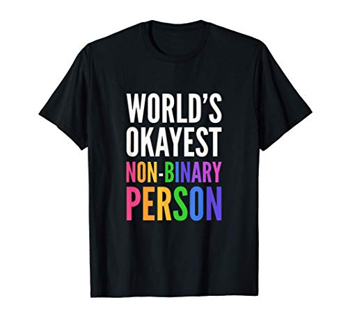 Non-Binary Person LGBTQ Mitglied T-Shirt