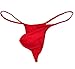JAXFSTK 7-Pack Men's Spandex Thong Guy Men T-Back G-String Jockstrap Underwear Pouch Body Tanga Pants L