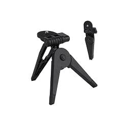 Adjustable Mini Tripod Stand Cameras Compatible with Gopro and Rotatable Base Durable Construction