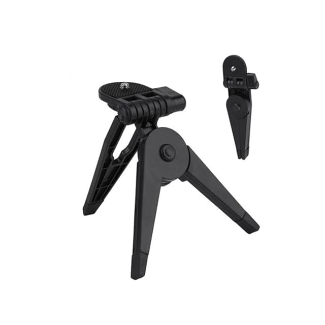 Adjustable Mini Tripod Stand Cameras Compatible with Gopro and Rotatable Base Durable Construction